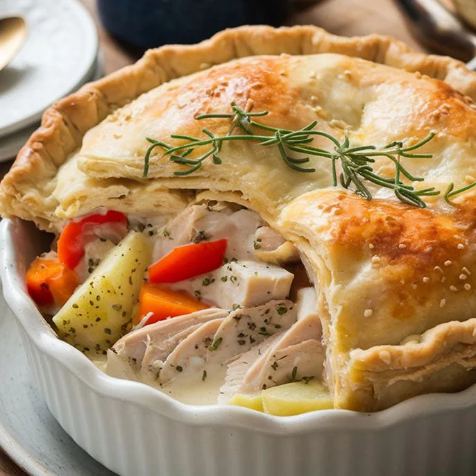 Chicken pot pies