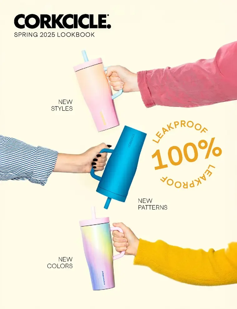 Corkcicle Catalogue cover
