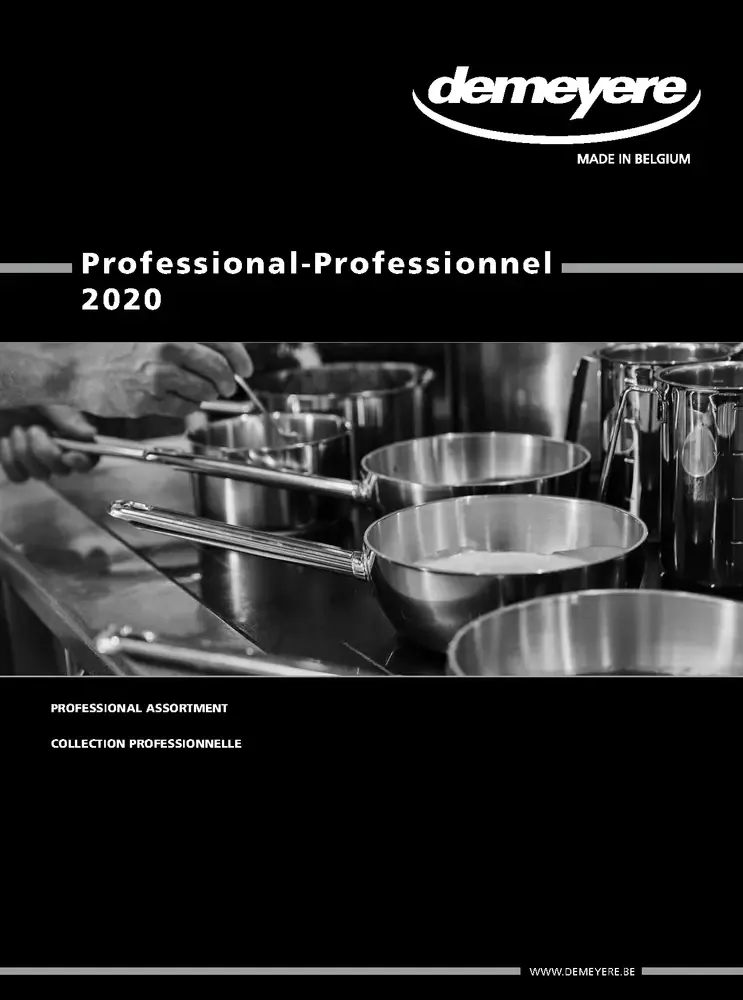 Demeyere Catalogue cover
