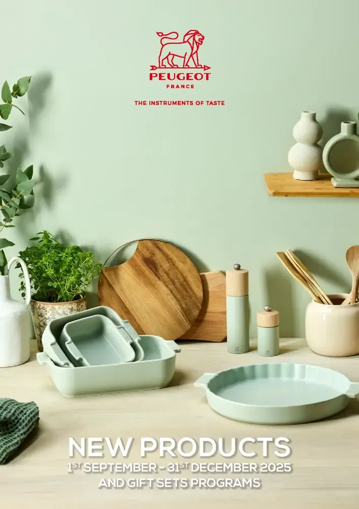 Peugeot Catalogue cover