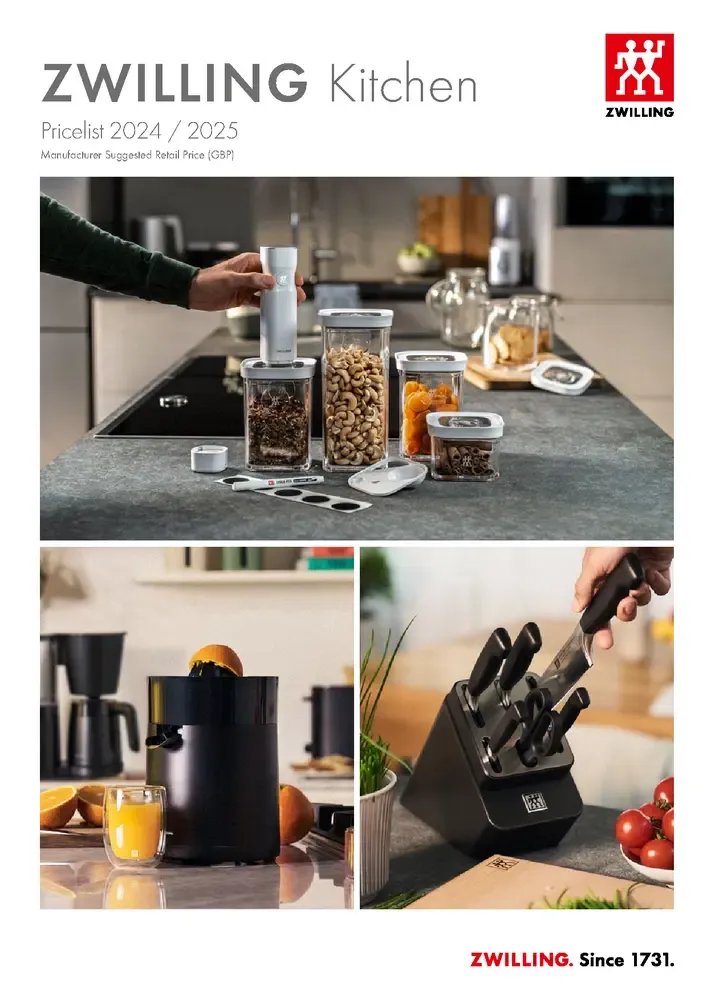 Zwilling Catalogue cover