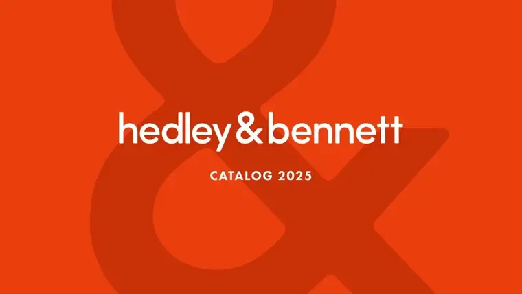 hedley & bennett Catalogue cover